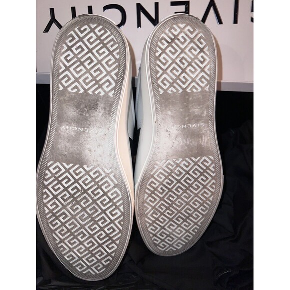 Givenchy logo-embroidered slip-on leather sneakers Size 38 Authentic - Picture 4 of 4